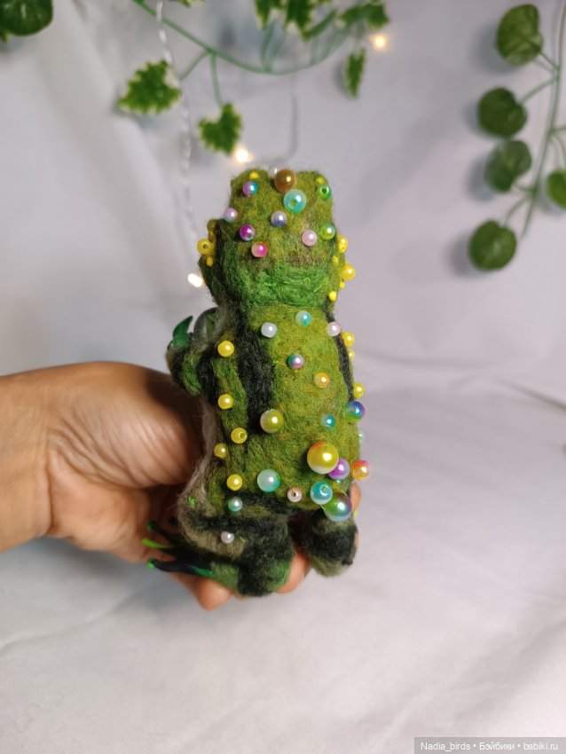 Жаболюд Нефрит — Авторские игрушки (фото 3)