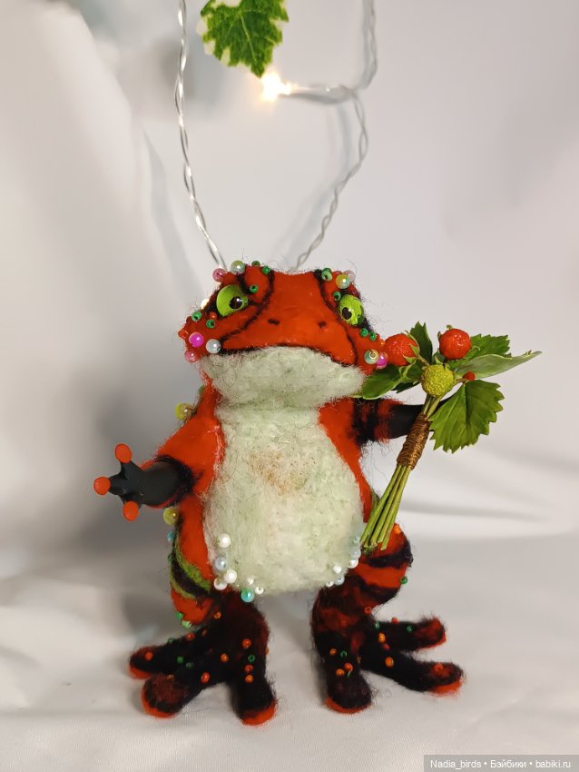 Жаболюд Рубин — Авторские игрушки (фото 5)