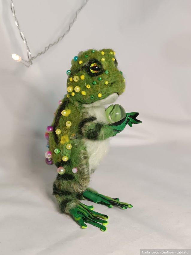 Жаболюд Нефрит — Авторские игрушки (фото 4)
