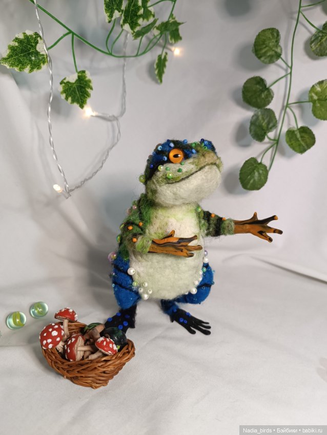 Жаболюд Хризолит — Авторские игрушки (фото 9)