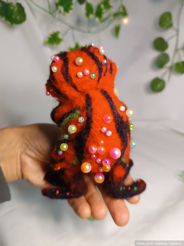 Жаболюд Рубин — Авторские игрушки (фото 2)