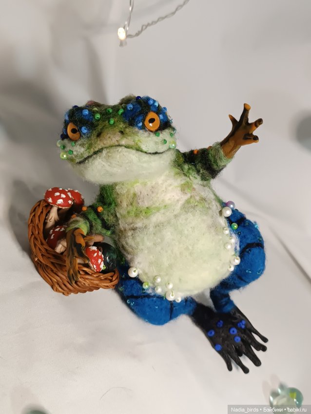 Жаболюд Хризолит — Авторские игрушки (фото 10)