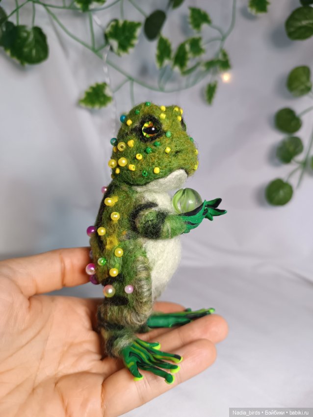 Жаболюд Нефрит — Авторские игрушки