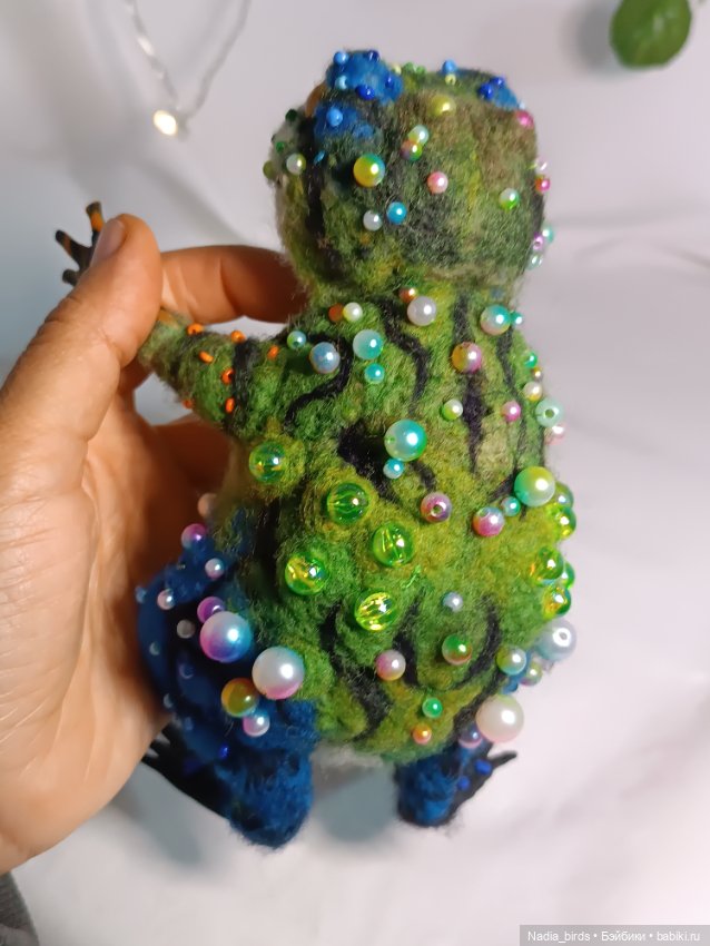 Жаболюд Хризолит — Авторские игрушки