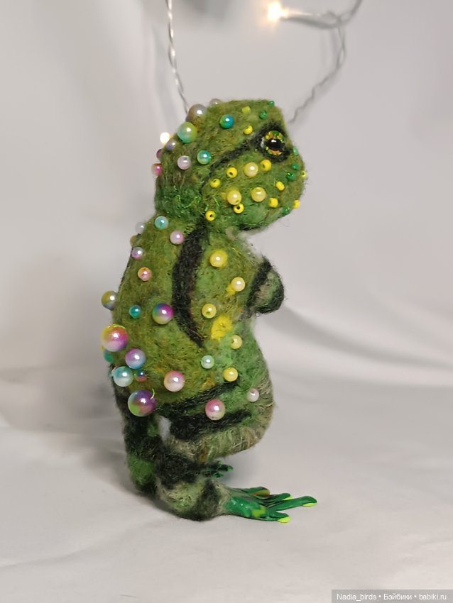 Жаболюд Нефрит — Авторские игрушки (фото 6)