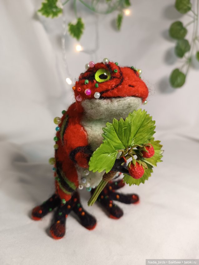 Жаболюд Рубин — Авторские игрушки (фото 3)