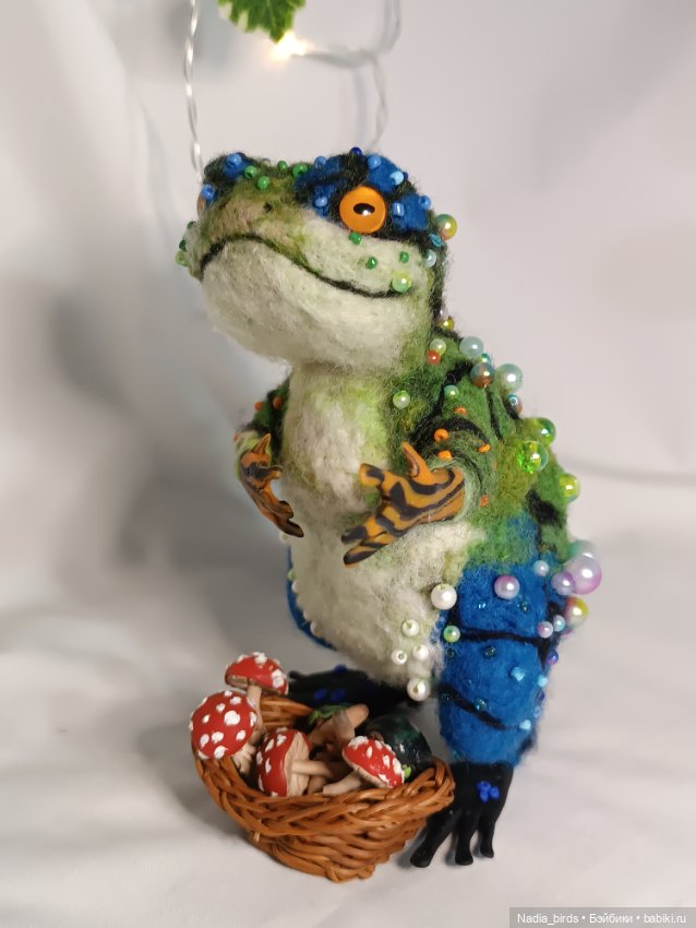 Жаболюд Хризолит — Авторские игрушки