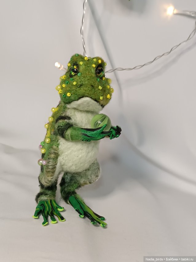 Жаболюд Нефрит — Авторские игрушки (фото 5)
