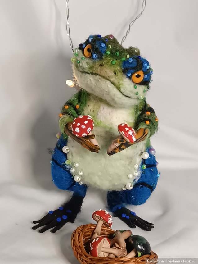Жаболюд Хризолит — Авторские игрушки
