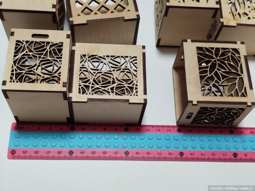 Ящики декоративные из фанеры