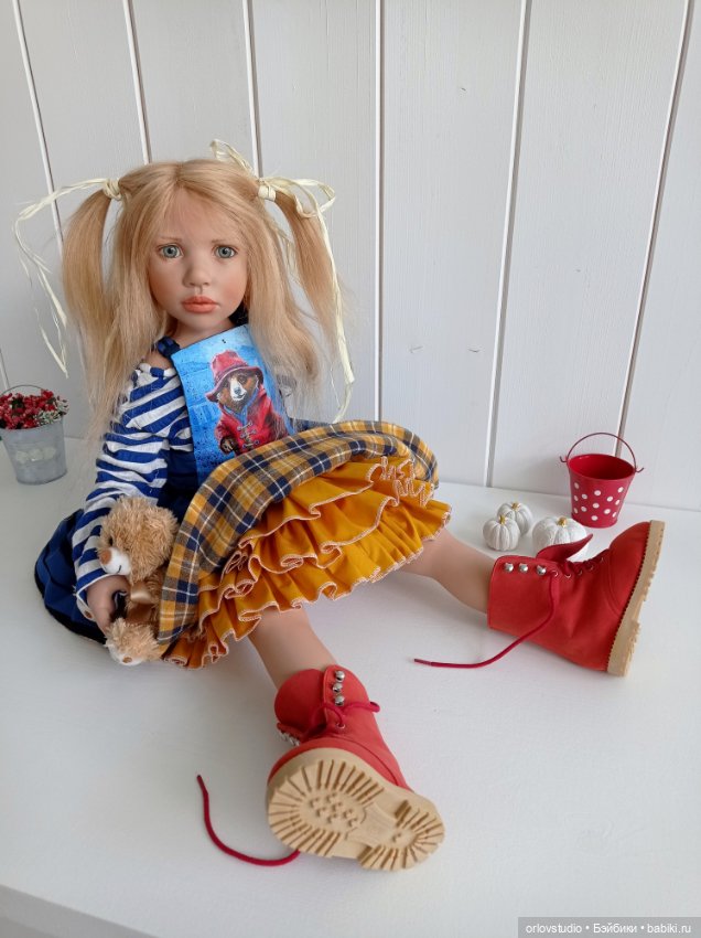 Сарафан для Цвергназе/Zwergnase💙💜🧡 (фото 2)