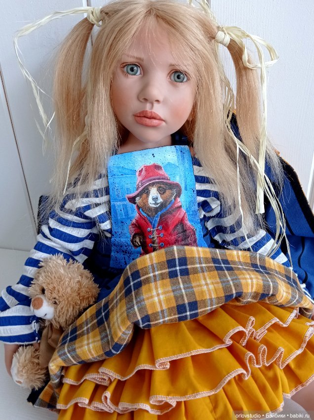 Сарафан для Цвергназе/Zwergnase💙💜🧡 (фото 7)