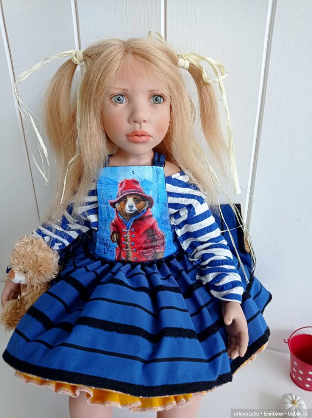 Сарафан для Цвергназе/Zwergnase💙💜🧡 (фото 8)