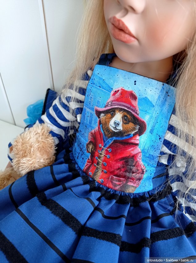 Сарафан для Цвергназе/Zwergnase💙💜🧡