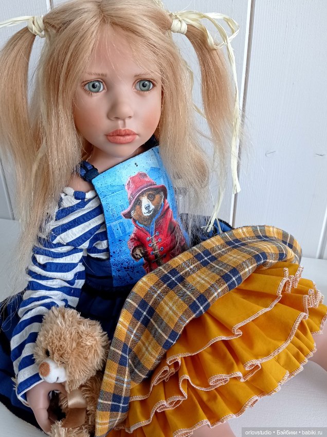 Сарафан для Цвергназе/Zwergnase💙💜🧡 (фото 10)