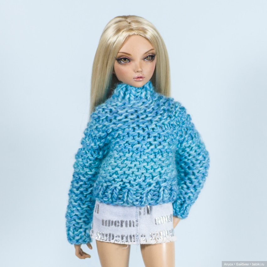 Вязаная одежда для Minifee Минифи - цветная