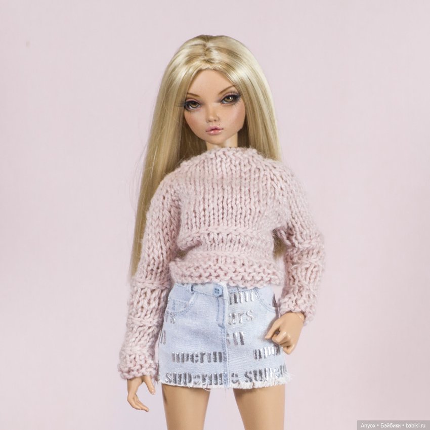 Вязаная одежда для Minifee Минифи - цветная (фото 5)