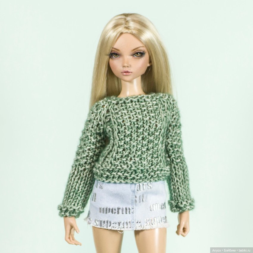 Вязаная одежда для Minifee Минифи - цветная