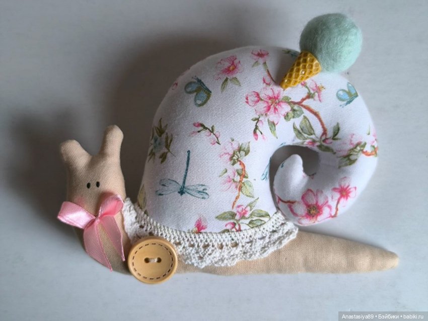 Милейшие улитки, лошадки и овечки для кукол и детей (фото 2)