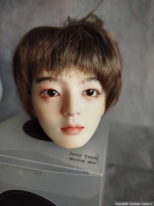 Цена снижена. Голова миними Nobility doll Jong Yeon с мейком (фото 5)