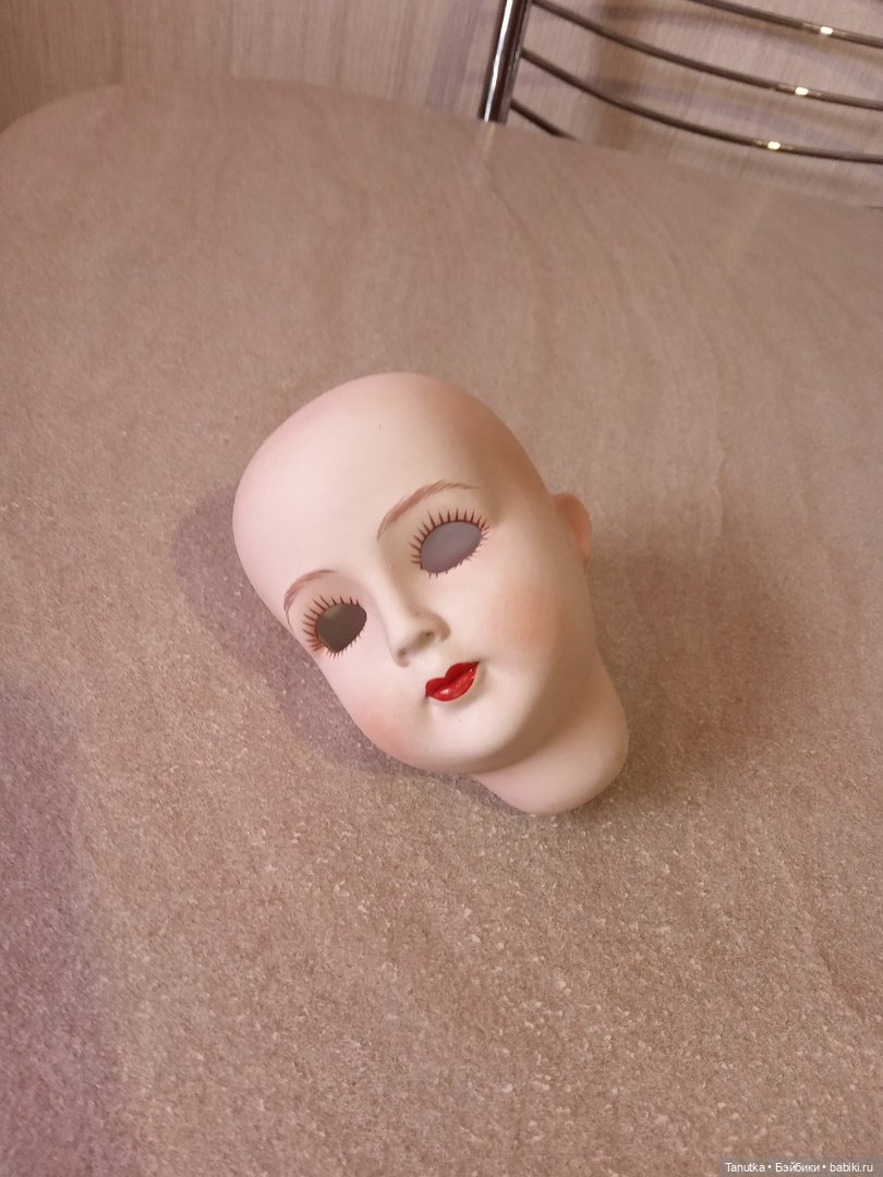 Двойняшки. 2 авторские фарфоровые головки (фото 5)