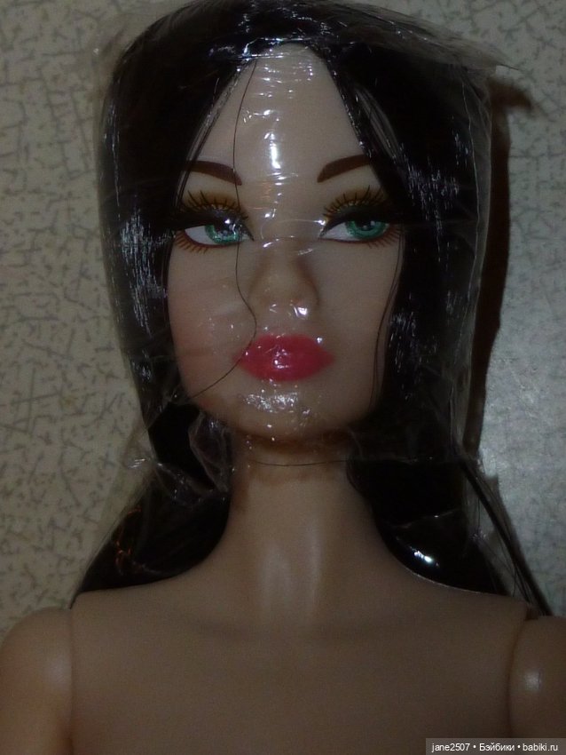 Китайская Supermodel - аналог Барби, Poppy Parker - брюнетка - голова на пересадку + сломанное тело (фото 7)