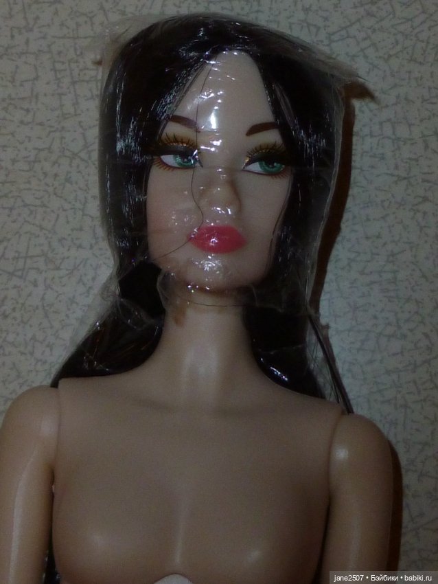 Китайская Supermodel - аналог Барби, Poppy Parker - брюнетка - голова на пересадку + сломанное тело (фото 6)