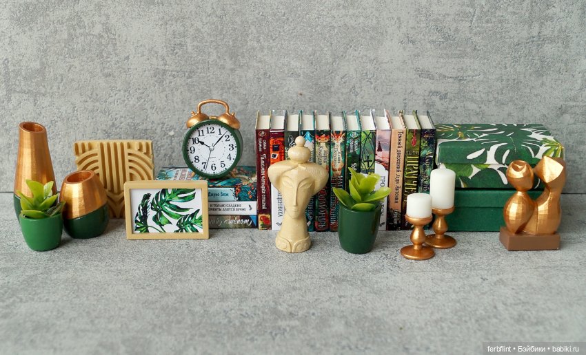 Набор для стеллажа №8 в масштабе 1:6