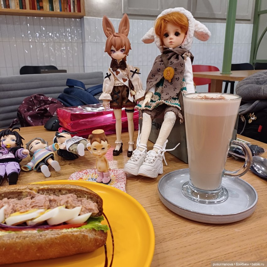 Продам куколку - голова Flower Junior Char, тело от Blue fairy SF Jr. Blossom Body (фото 6)