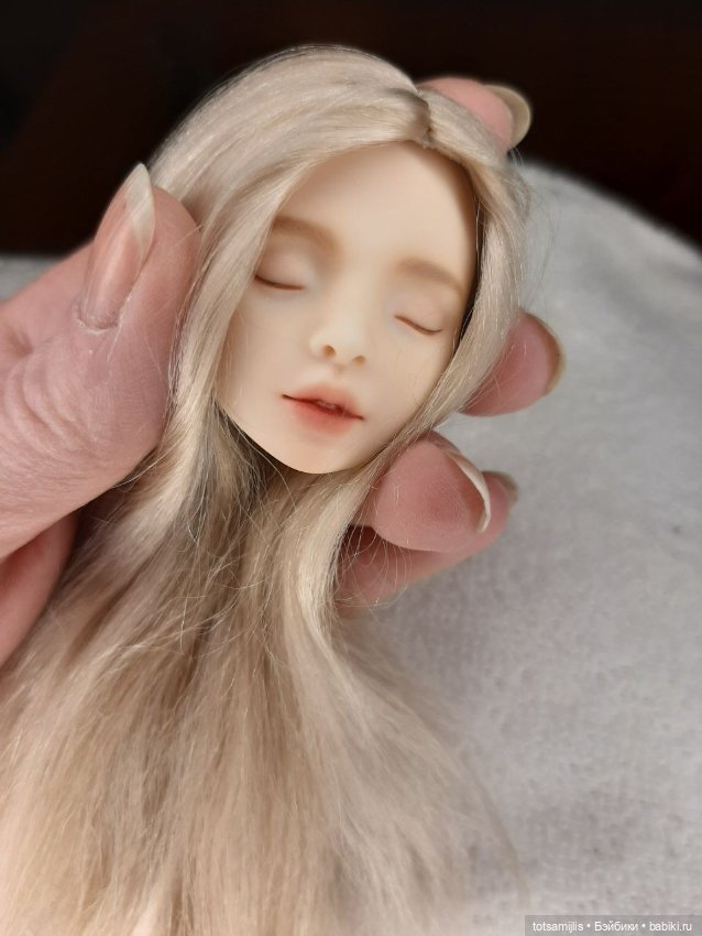 Black cherry doll Cookie — Авторские куклы BJD (фото 5)