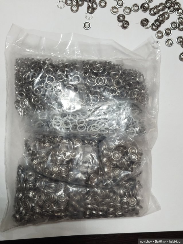 Кнопки рубашечные 1000шт — Пуговицы (фото 2)