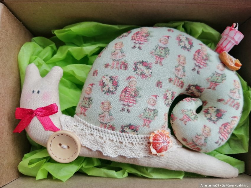 Милейшие улитки, лошадки и овечки для кукол и детей (фото 3)