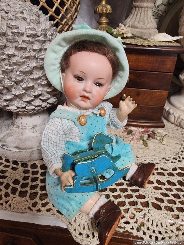 Антикварный малышок 22 см (фото 9)