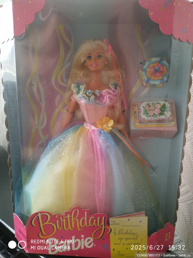 Birthday Barbie 1997 — Игровые куклы (фото 5)