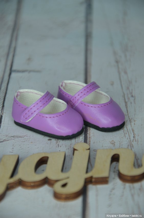 Фирменные туфли Паола Рейна, фиолетовые (фото 2)