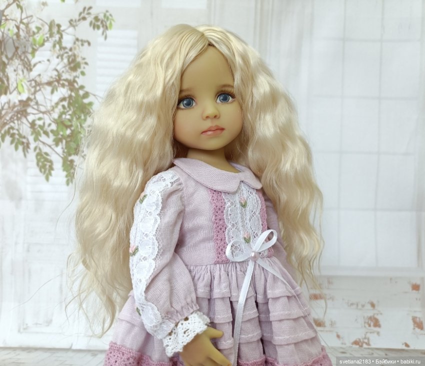 Продам парик для кукол с обхватом головы 17-18 см