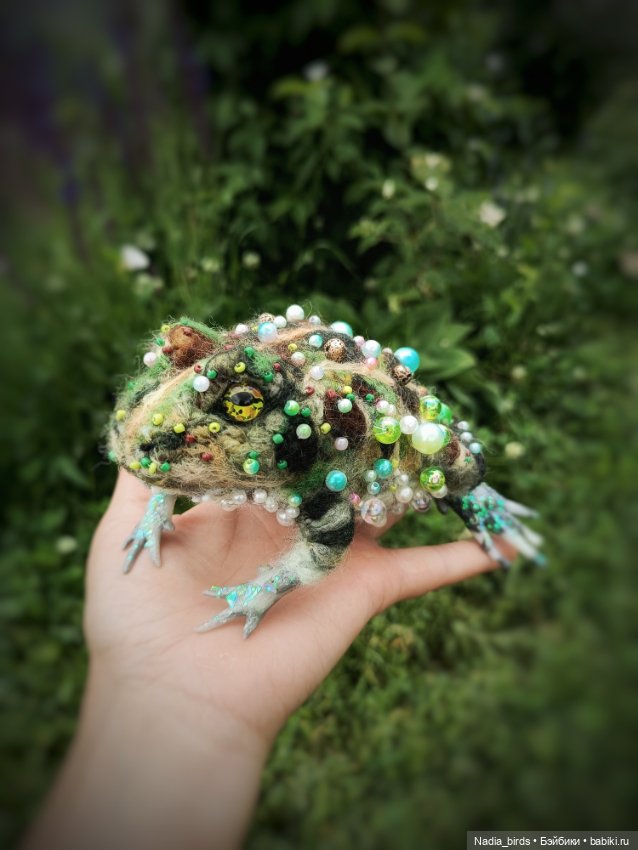 Прекрасный Жаб — Авторские игрушки (фото 4)