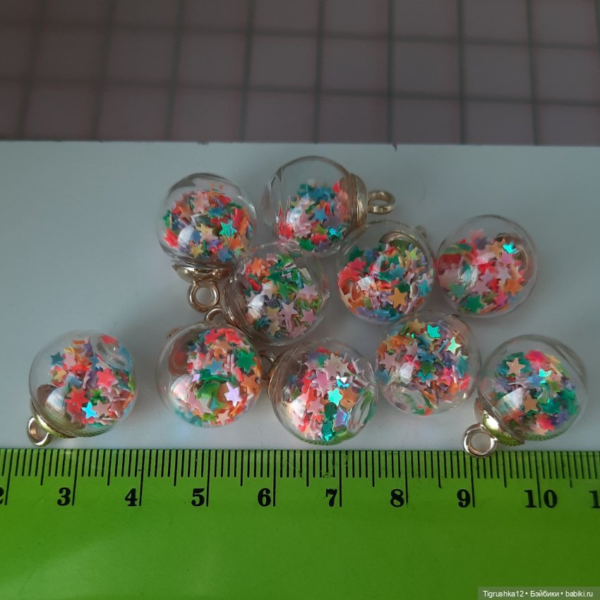 Шарики новогодние — Миниатюра для кукол (фото 5)