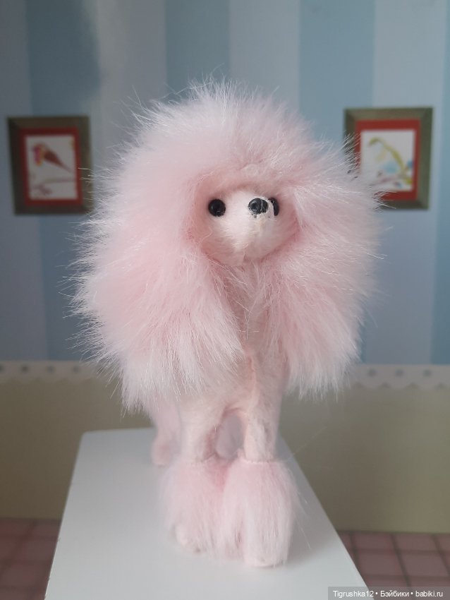 Пудель — Миниатюра для кукол