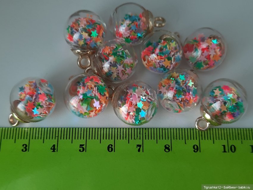 Шарики новогодние — Миниатюра для кукол (фото 4)