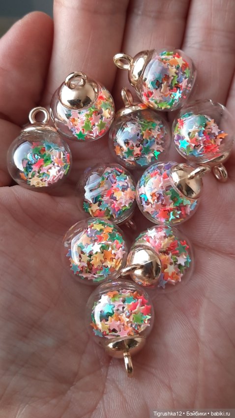 Шарики новогодние — Миниатюра для кукол (фото 3)