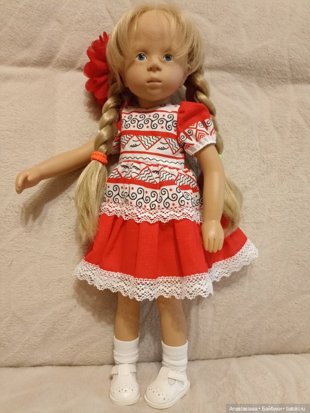 Платье "Мезенская роспись 1"