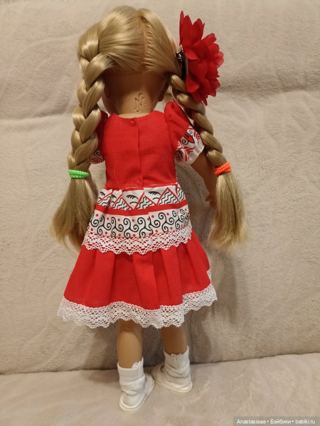 Платье "Мезенская роспись 1" (фото 3)