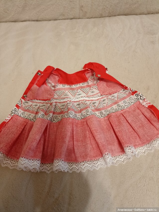 Платье "Мезенская роспись 1" (фото 5)