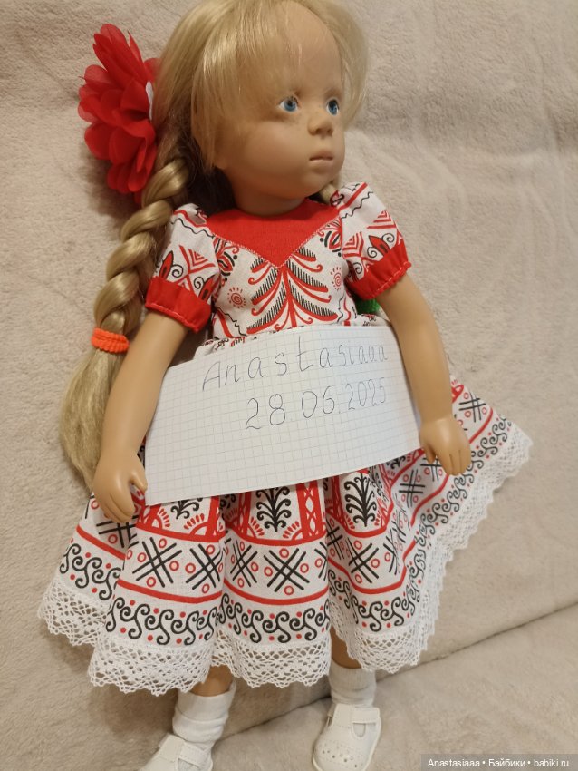 Платье "Мезенская роспись 2" (фото 5)