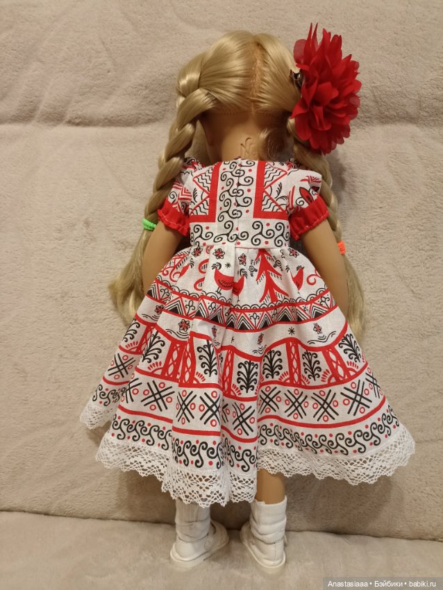 Платье "Мезенская роспись 2" (фото 3)