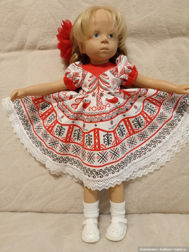 Платье "Мезенская роспись 2" (фото 2)