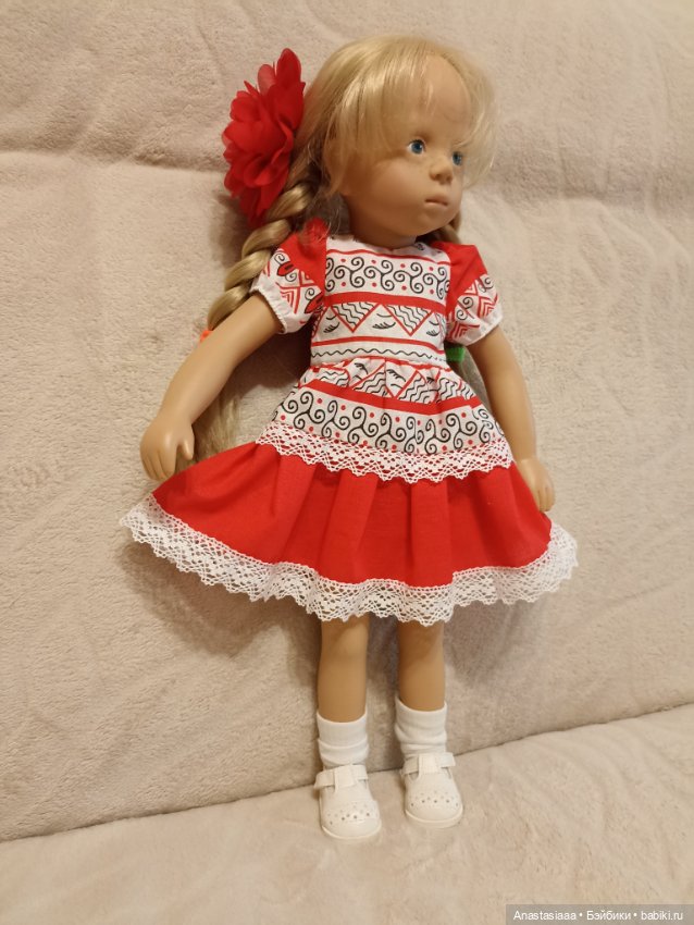 Платье "Мезенская роспись 1" (фото 4)