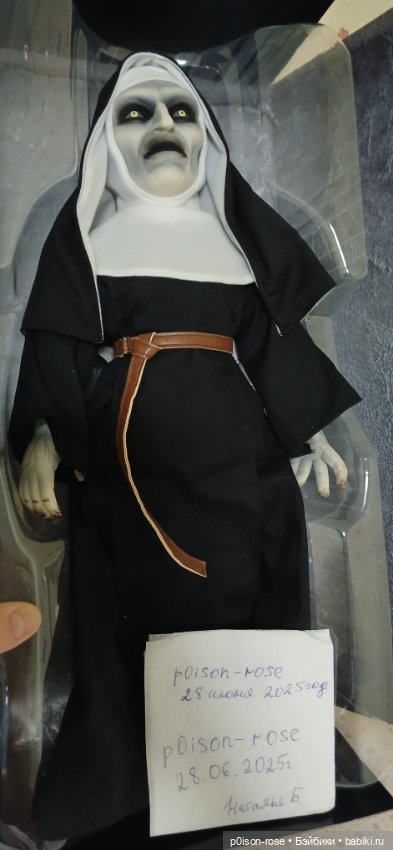 Кукла Монахиня демон Валак из ,,Заклятия,, и ,,Монахиня,, (фото 3)