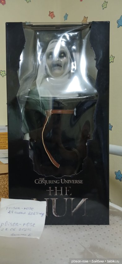 Кукла Монахиня демон Валак из ,,Заклятия,, и ,,Монахиня,, (фото 4)